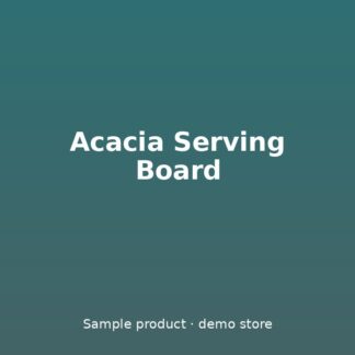 Acacia Serving Board