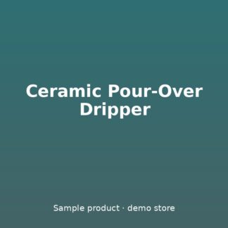 Ceramic Pour-Over Dripper