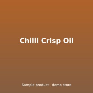 Chilli Crisp Oil