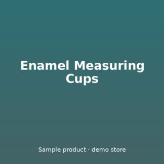 Enamel Measuring Cups
