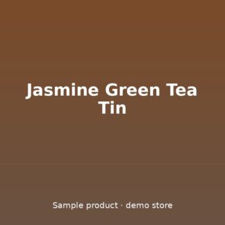 Jasmine Green Tea Tin