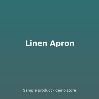 Linen Apron