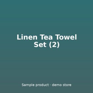 Linen Tea Towel Set (2)