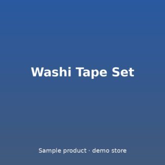 Washi Tape Set